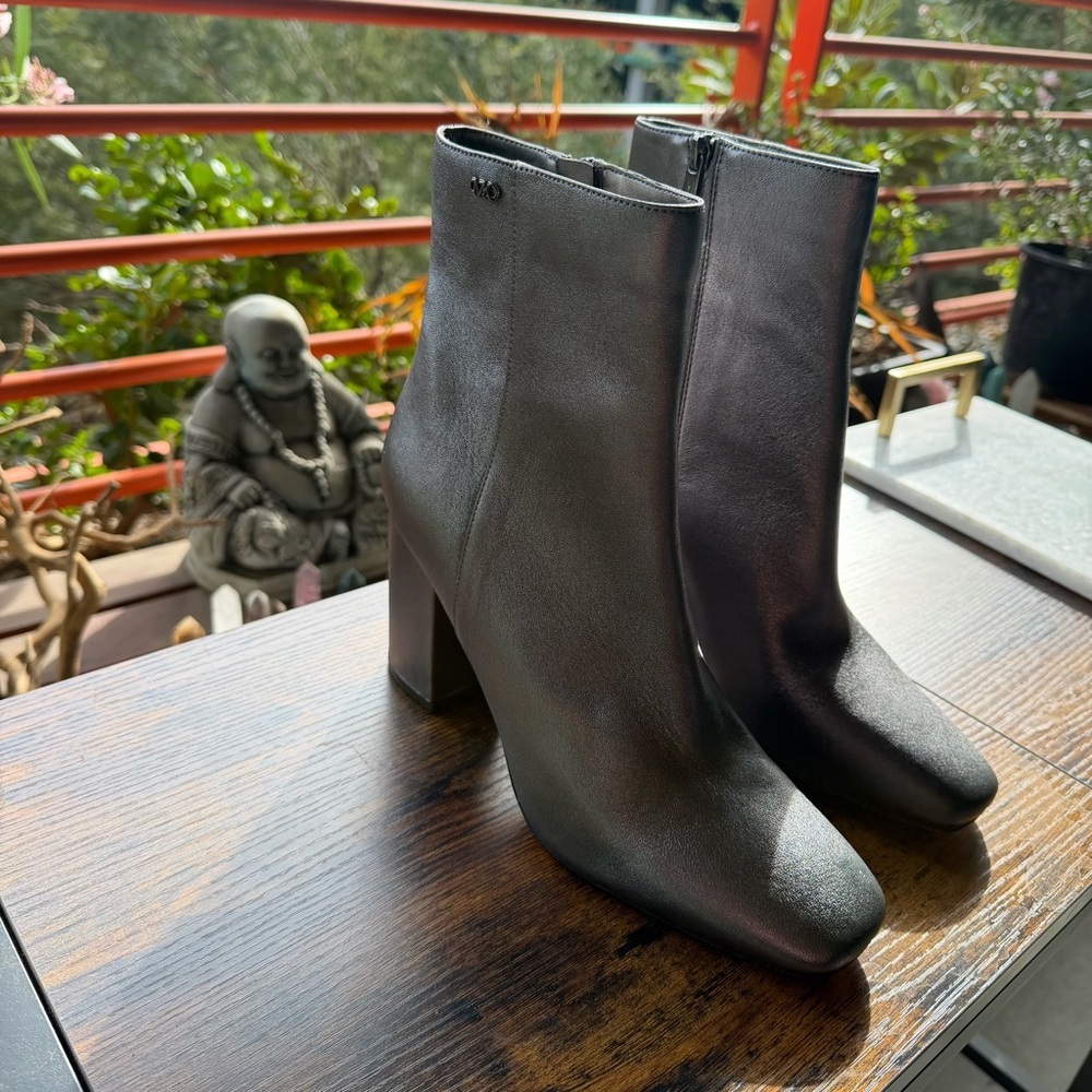Michael Kors Perla Flex Ankle Heeled Boot - Picture 6 of 8
